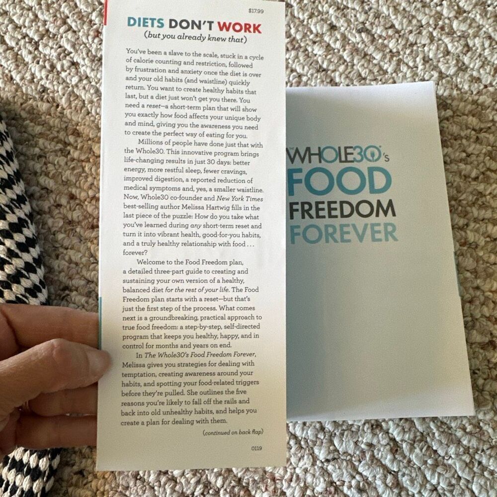 Whole 30s Food freedom forever - Picture 3 of 3